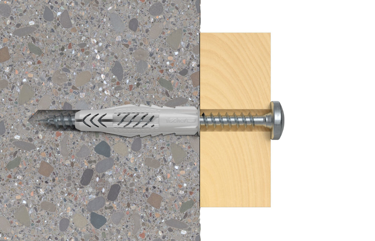 EAN 4006209778715 - Fischer 77871 tornillo de anclaje y taco 50 pieza(s) Enchufe de pared 60 mm imagen 3