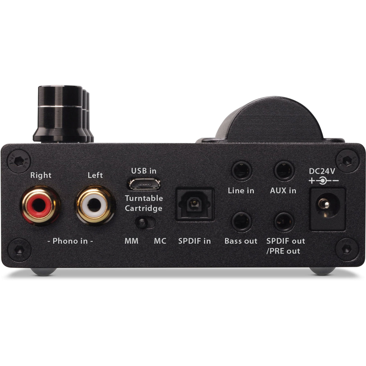 Inline® Ampusb-Eq, Hi-Res Audio Hifi Dsd Usb Audio Dac, Headphone Vacuum Tube Amplifier And Equalizer