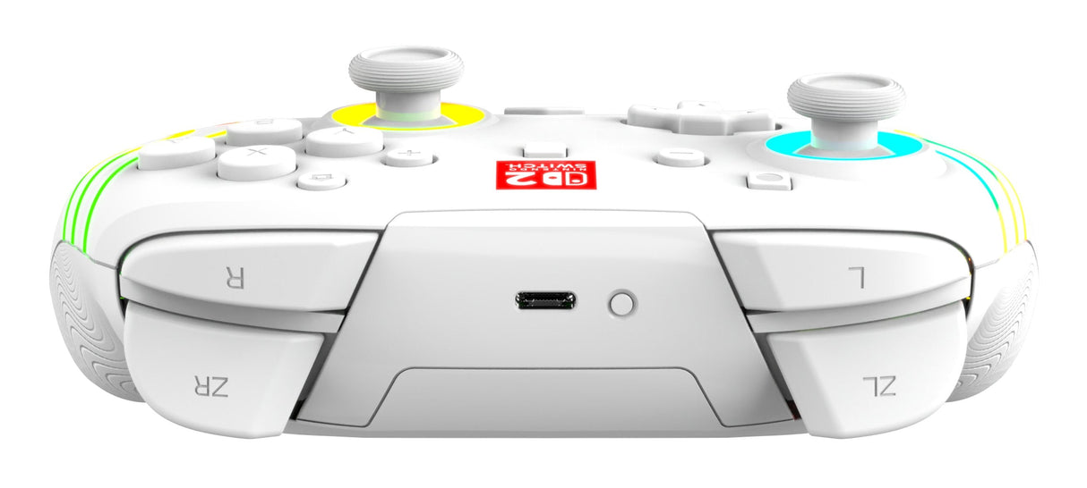 Turtle Beach Afterglow Blanco Mando De Juego Rgb Inalámbrico Para Nintendo Switch 2