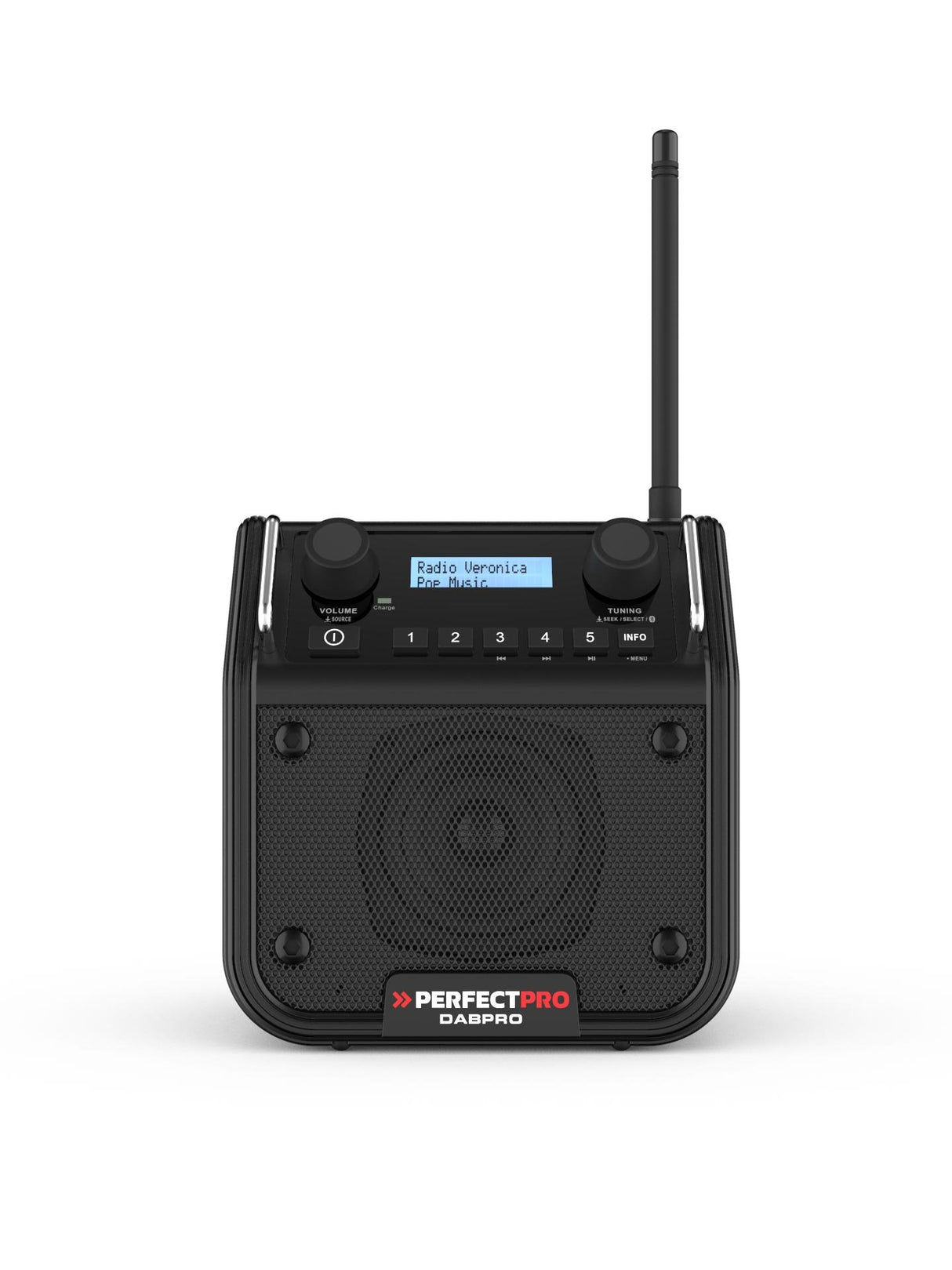 EAN 8719689465193 - Perfectpro DABPRO Portátil Digital Negro imagen 1