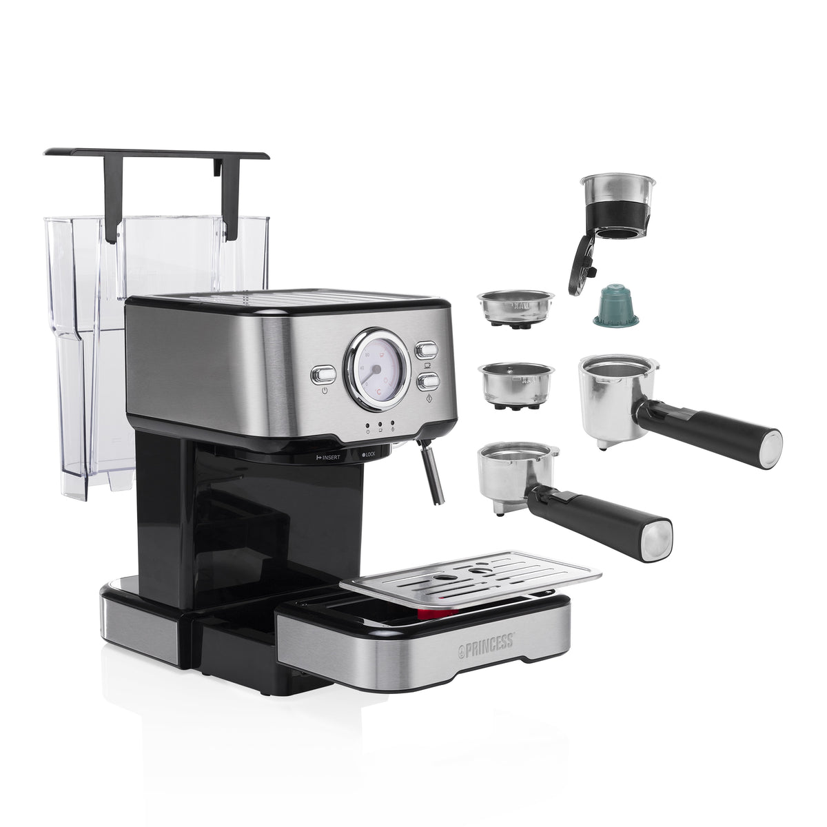 EAN 8713016094261 - Princess 249412 Manual Máquina espresso 1,5 L imagen 13