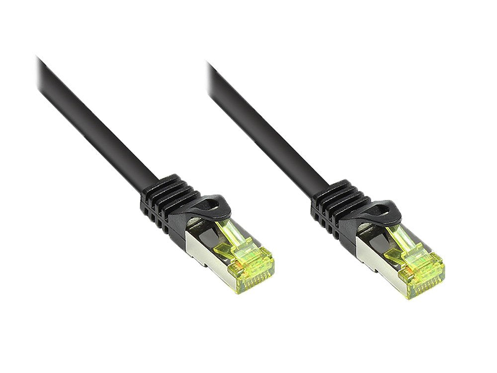 Good Connections Cable De Red M. Cat.7 Rohk. Schwarz 0,15m