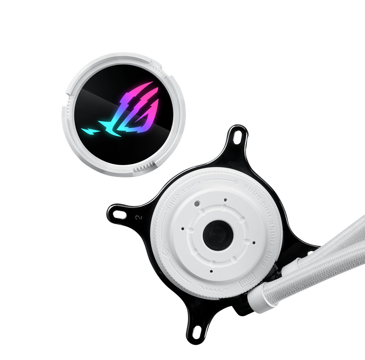 EAN 4711387453155 - ASUS ROG Strix LC III 360 ARGB White Edition Procesador Kit de refrigeración líquida 12 cm Blanco imagen 8