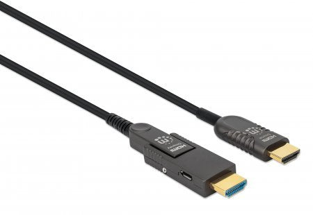 Manhattan Cable Optico Hdmi A Micro-Hdmi 4k 50m Negro