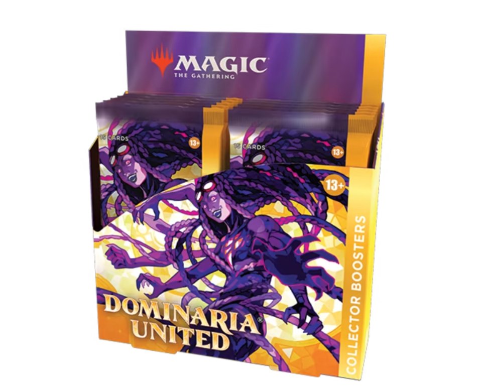Juego De Cartas Wizards Of The Coast Magic The Gathering Dominaria United Caja De Sobres De Coleccionista (12) Ingls