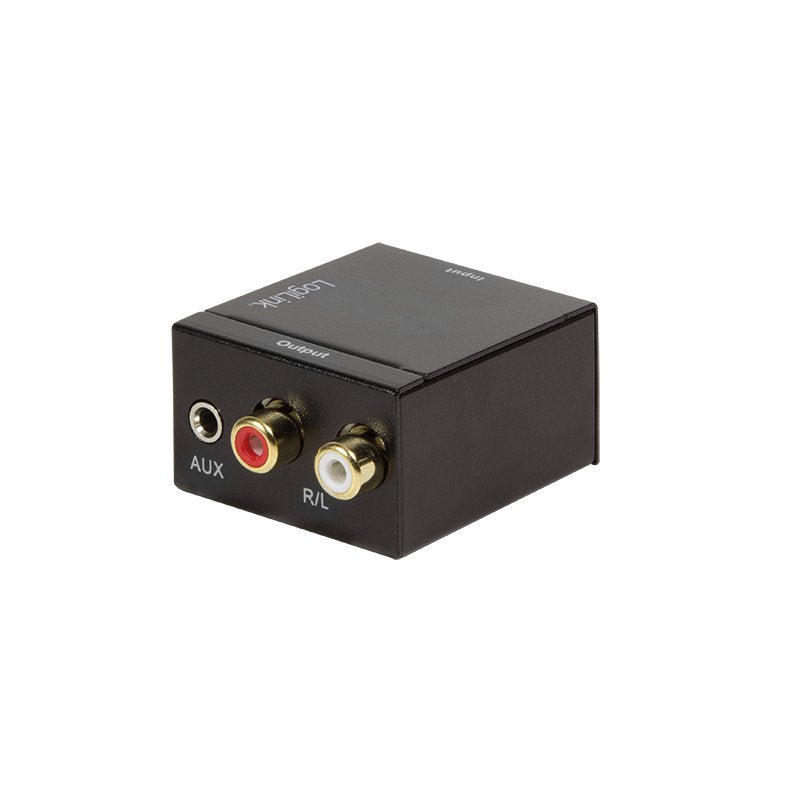 Logilink Convertidor De Audio Digital A Analógico 3.5mm  Spdif Coax