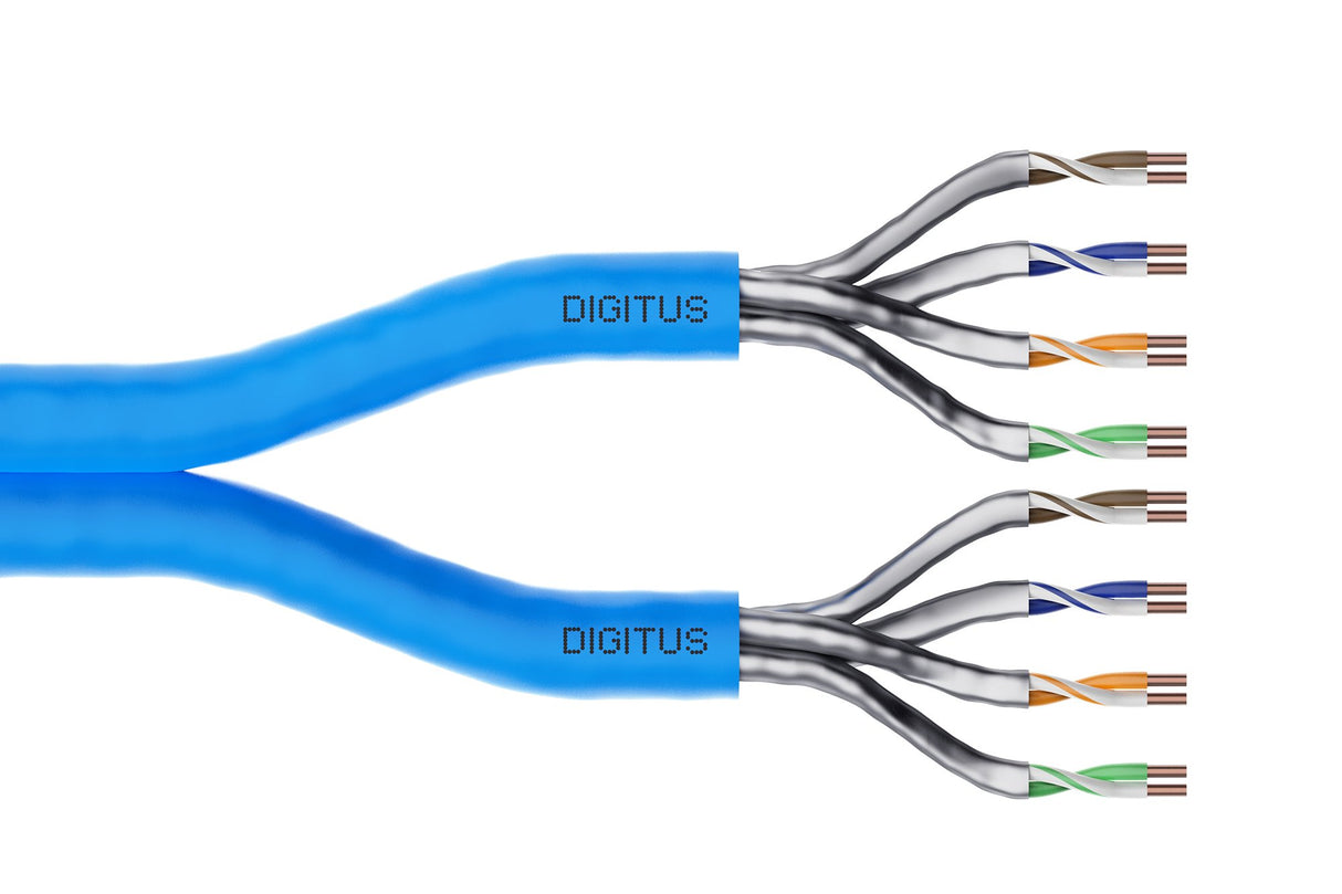 EAN 4016032486787 - Digitus DK-1625-A-VH-D-5 cable de red Azul 500 m Cat6a U/FTP (STP) imagen 1