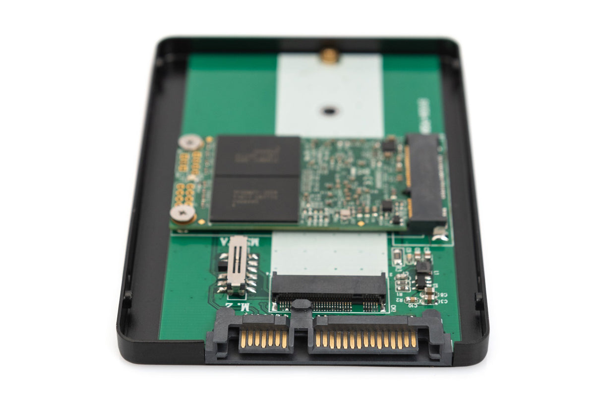 EAN 4016032457688 - Digitus DA-71118 caja para disco duro externo Caja externa para unidad de estado sólido (SSD) Negro 2.5" imagen 2