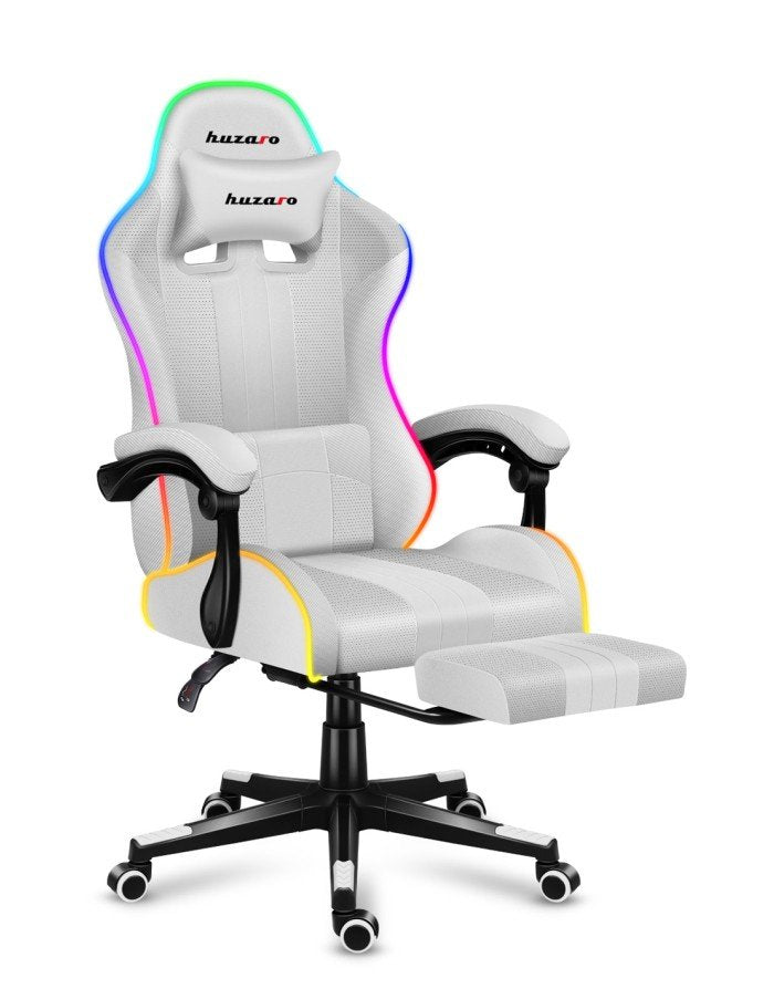 EAN 5903796011937 - Huzaro FORCE 4.7 Silla para videojuegos de PC Asiento (de seguridad) de butaca Blanco imagen 14