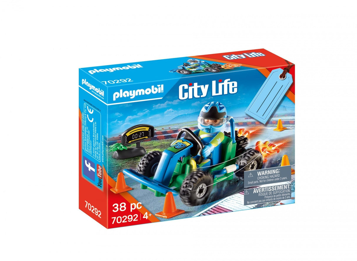 Playmobil 70292 City Life Set Go-Kart