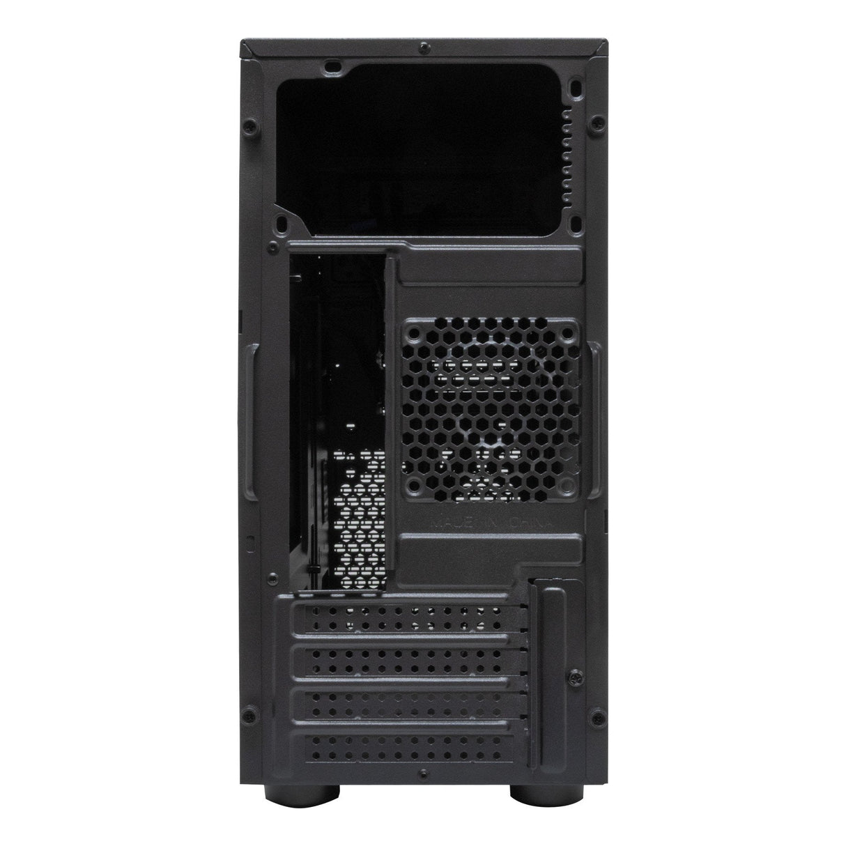 Caja Micro Atx Unykach Aero C15 Uk52015 Frontal Rejilla Disipador Max 150mm Gpu Max 295mm Negro