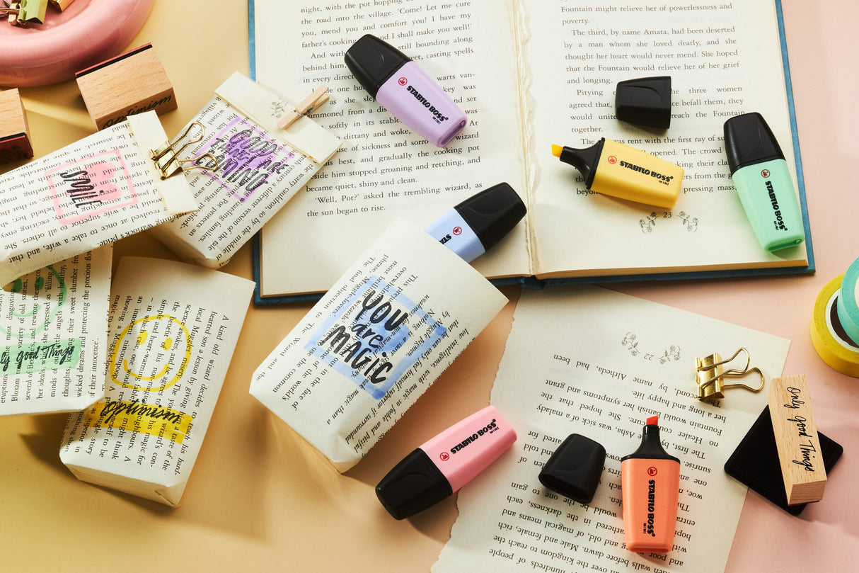 EAN 4006381616928 - STABILO BOSS MINI marcador 6 pieza(s) Punta de cincel Multicolor imagen 7