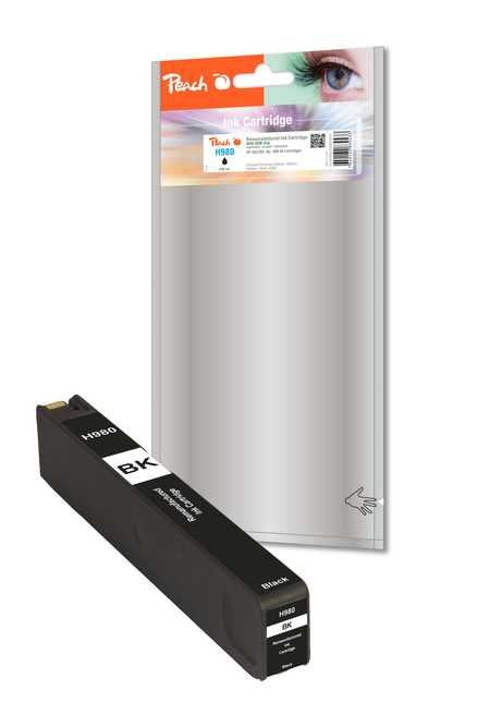 Peach Tinta Compatible Con Hp D8j09a (980) Negra Pi300-523 Pi300-523