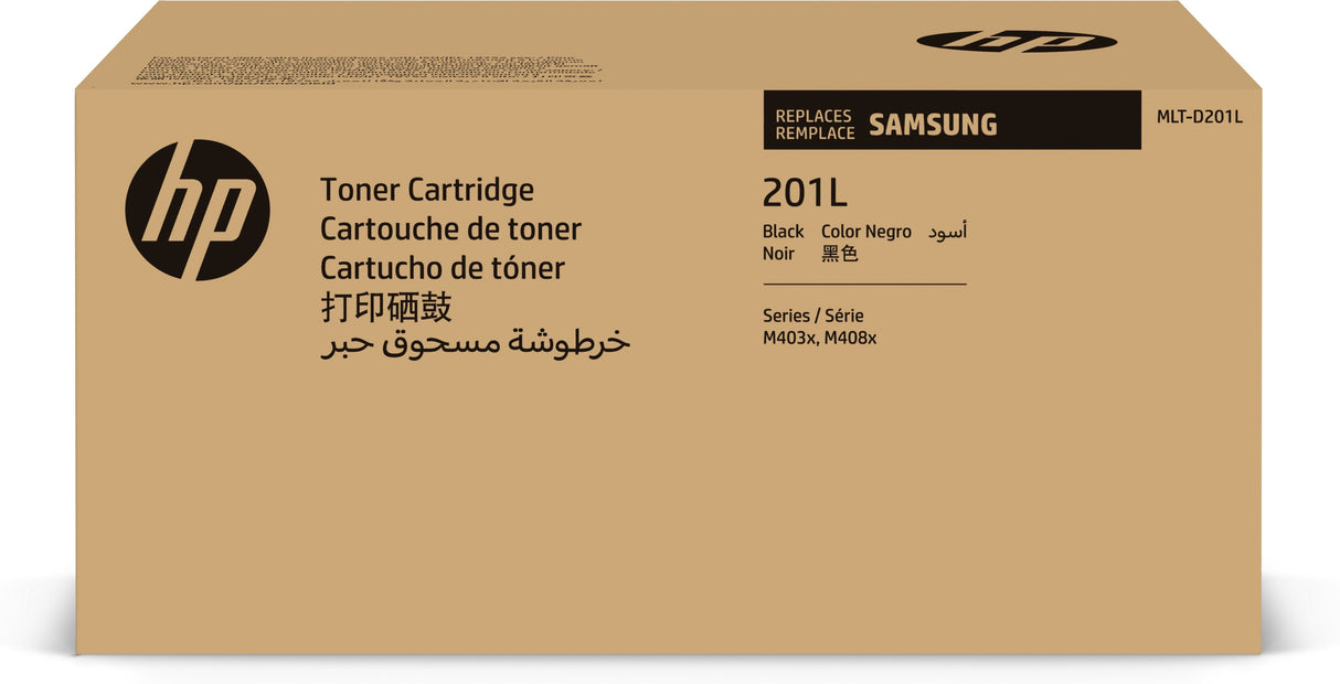 Tóner Samsung Negro 20k Para M4030nd M4080fx, Aproximadamente 20.000 Páginas Mlt-D201l / Els