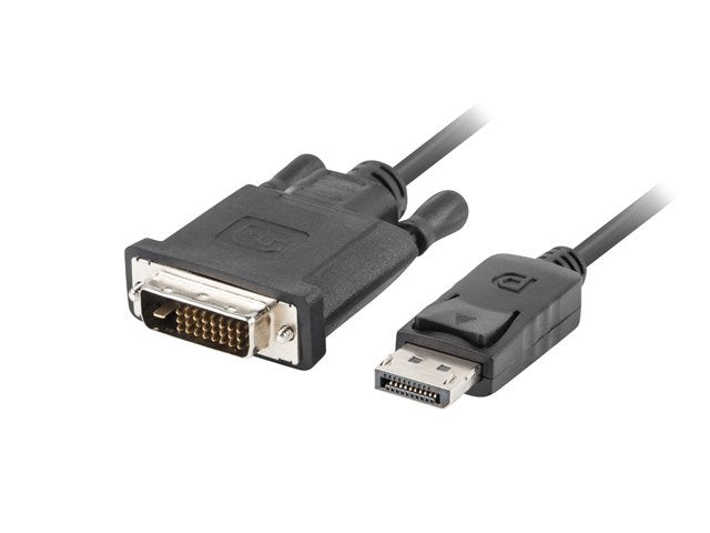 Lanberg Cable Displayport(M) V1.2->Dvi-D(M)(24+1) 3m Black Dual Link