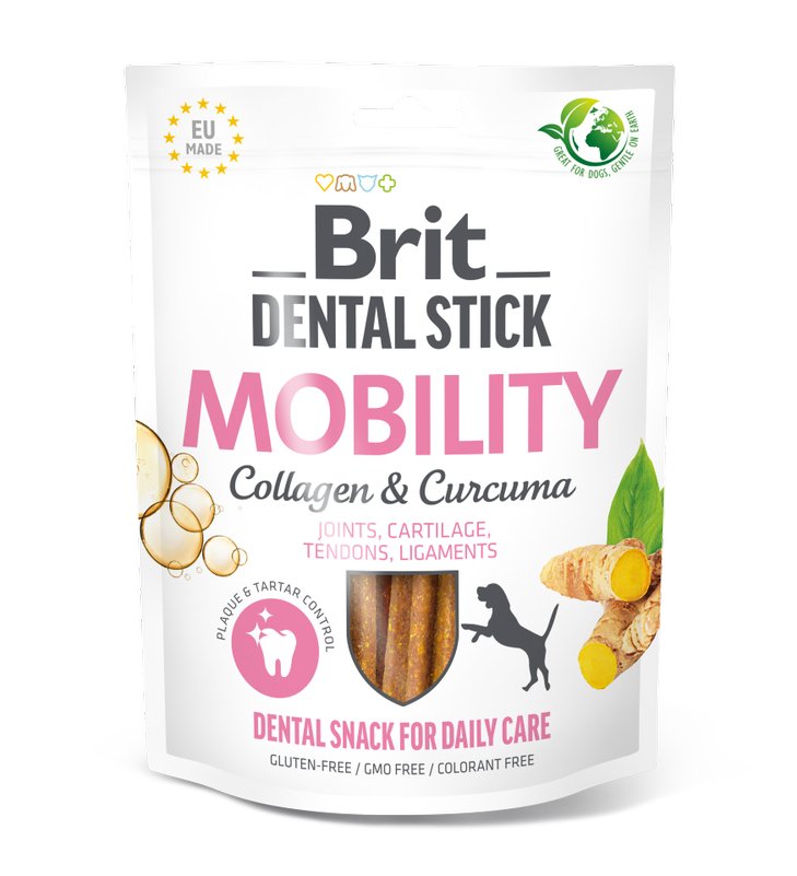 Brit Dental Stick Mobility Curcum & Collagen 251g