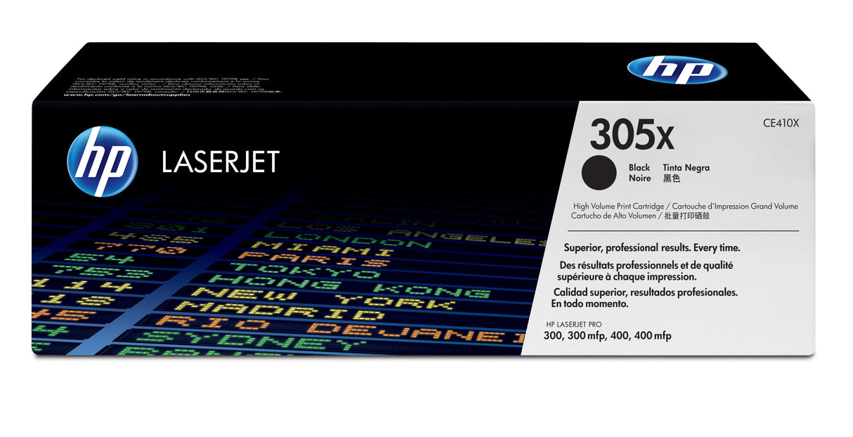EAN 0884962772355 - HP 305X High Yield Black Original LaserJet Toner Cartridge cartucho de tóner 1 pieza(s) imagen 1
