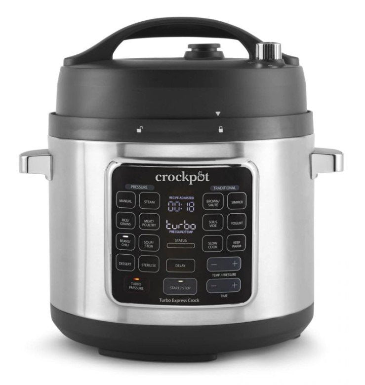 Crock-Pot Csc062x Olla Multi-Cocción 5,6 L 1400 W Negro, Acero Inoxidable