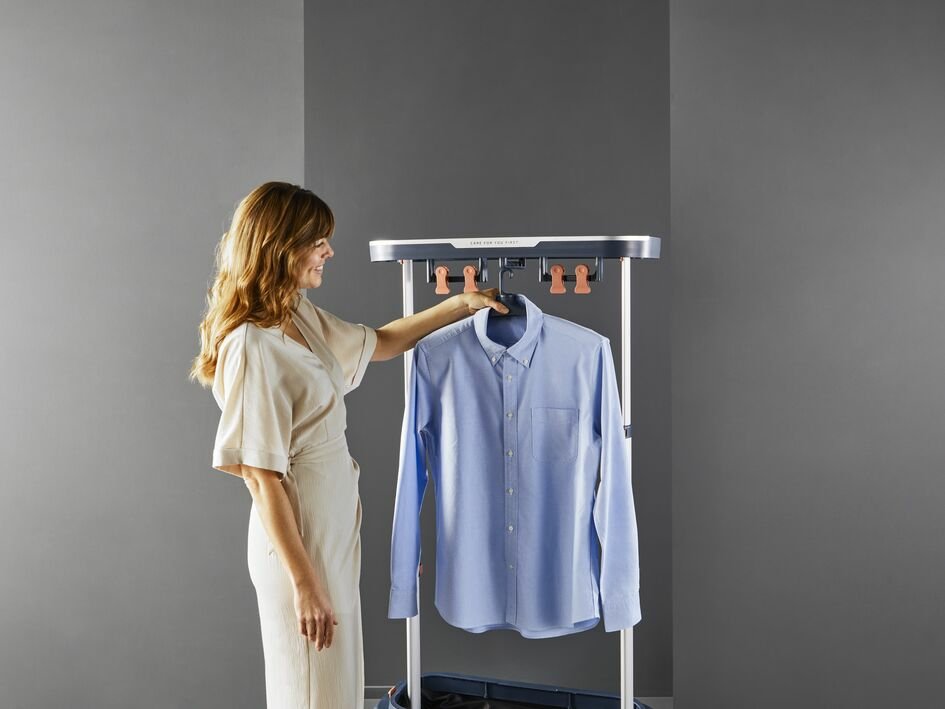 Tefal Care For You First Automatic Steam Cabinet Yt2020 Navy Blue