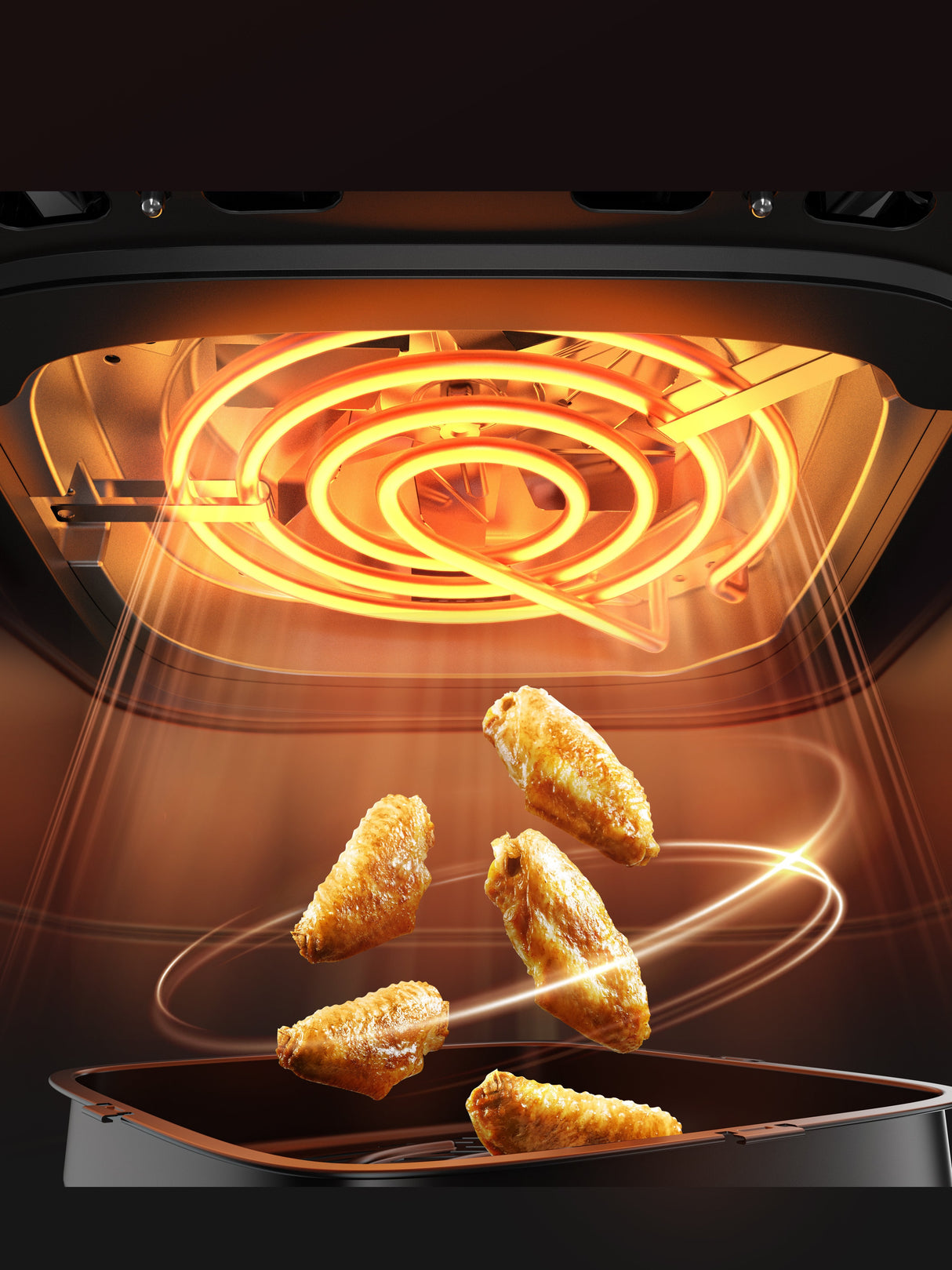 EAN 6941812785218 - Xiaomi MAF13 Sencillo 6 L Independiente 1550 W Freidora de aire caliente Blanco imagen 4