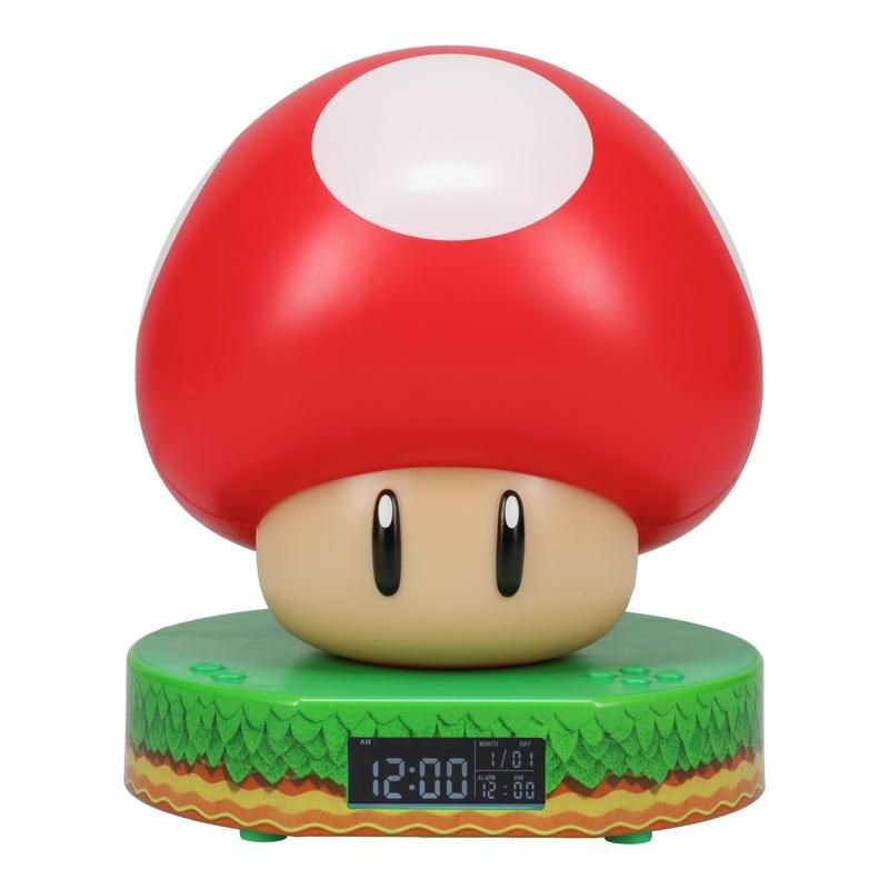 Reloj Despertador Mushroom Super Mario Bros
