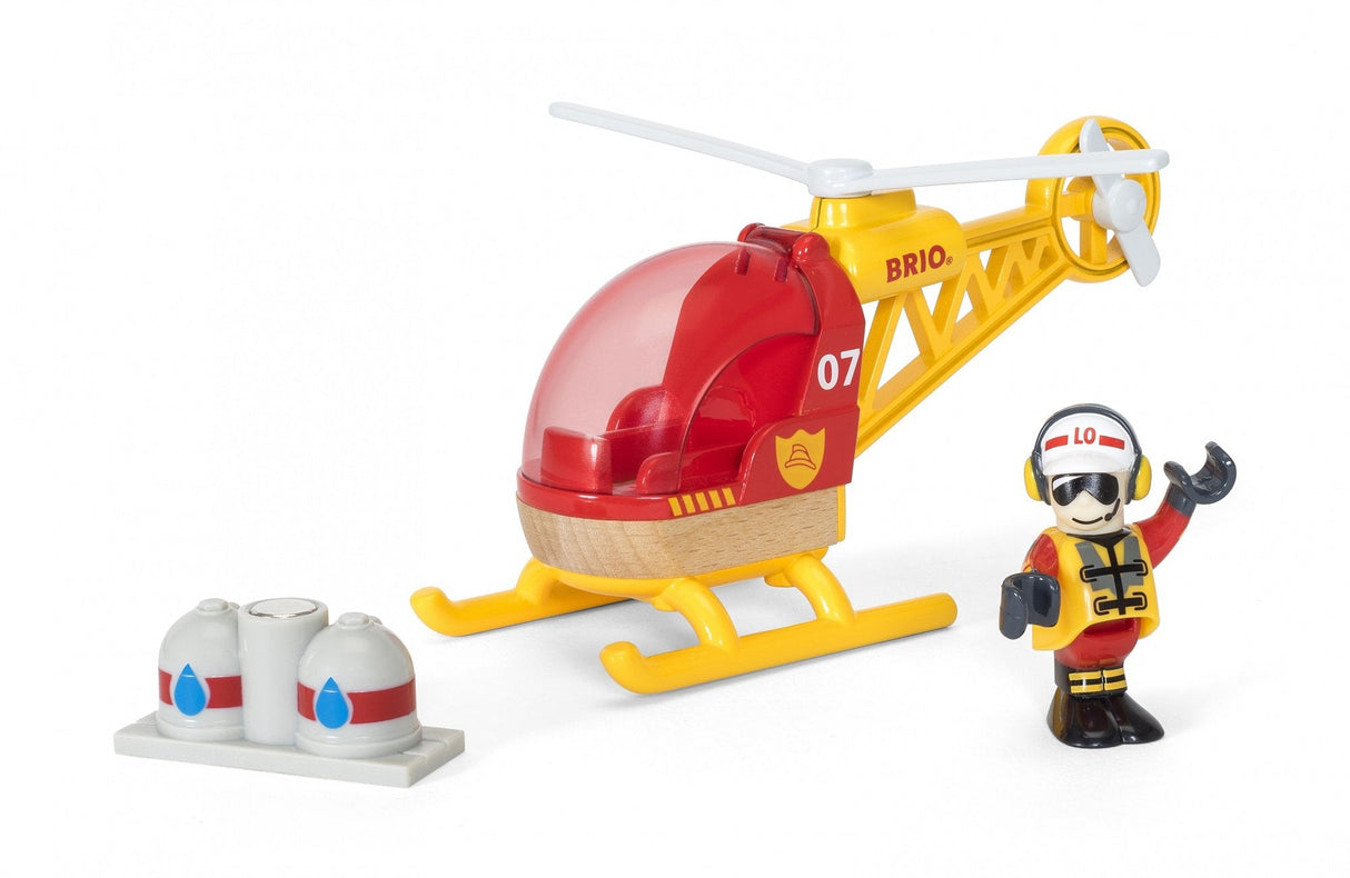 Brio World World Fire Department Helicóptero 33797