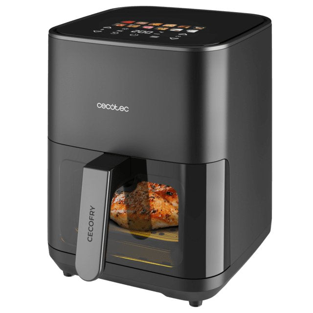 EAN 8435771915871 - Cecotec Cecofry&Grill Duoheat 4000 Sencillo 4 L Independiente 1900 W Freidora de aire caliente Negro imagen 3
