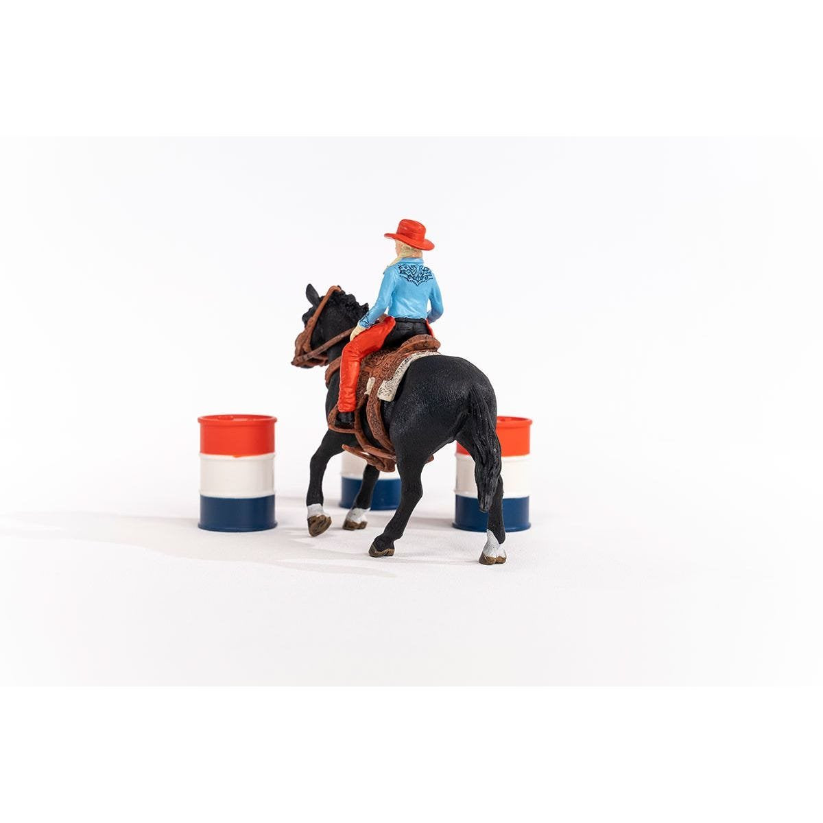 Figura De Juego Farm World Barrel Racing Mit Cowgirl, Spielfigur 42576