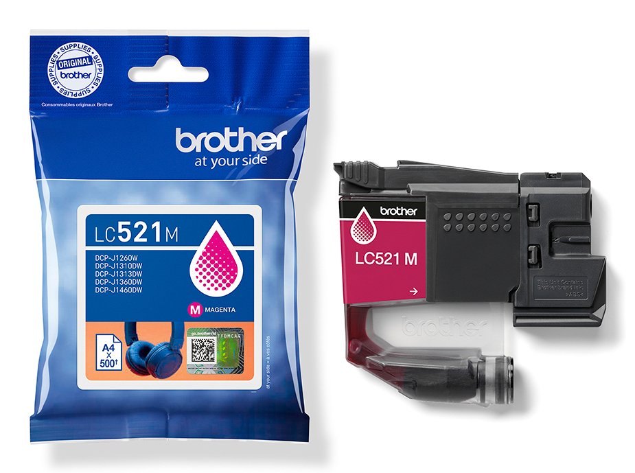 EAN 4977766839235 - Brother LC521M cartucho de tinta 1 pieza(s) Original Magenta imagen 3
