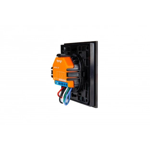 Schelly Wall Switch 4, Botón Negro 206440