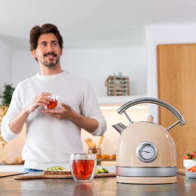 Cecotec Thermosense 420 Light Beige Hervidor De Agua 2200w 1,8l