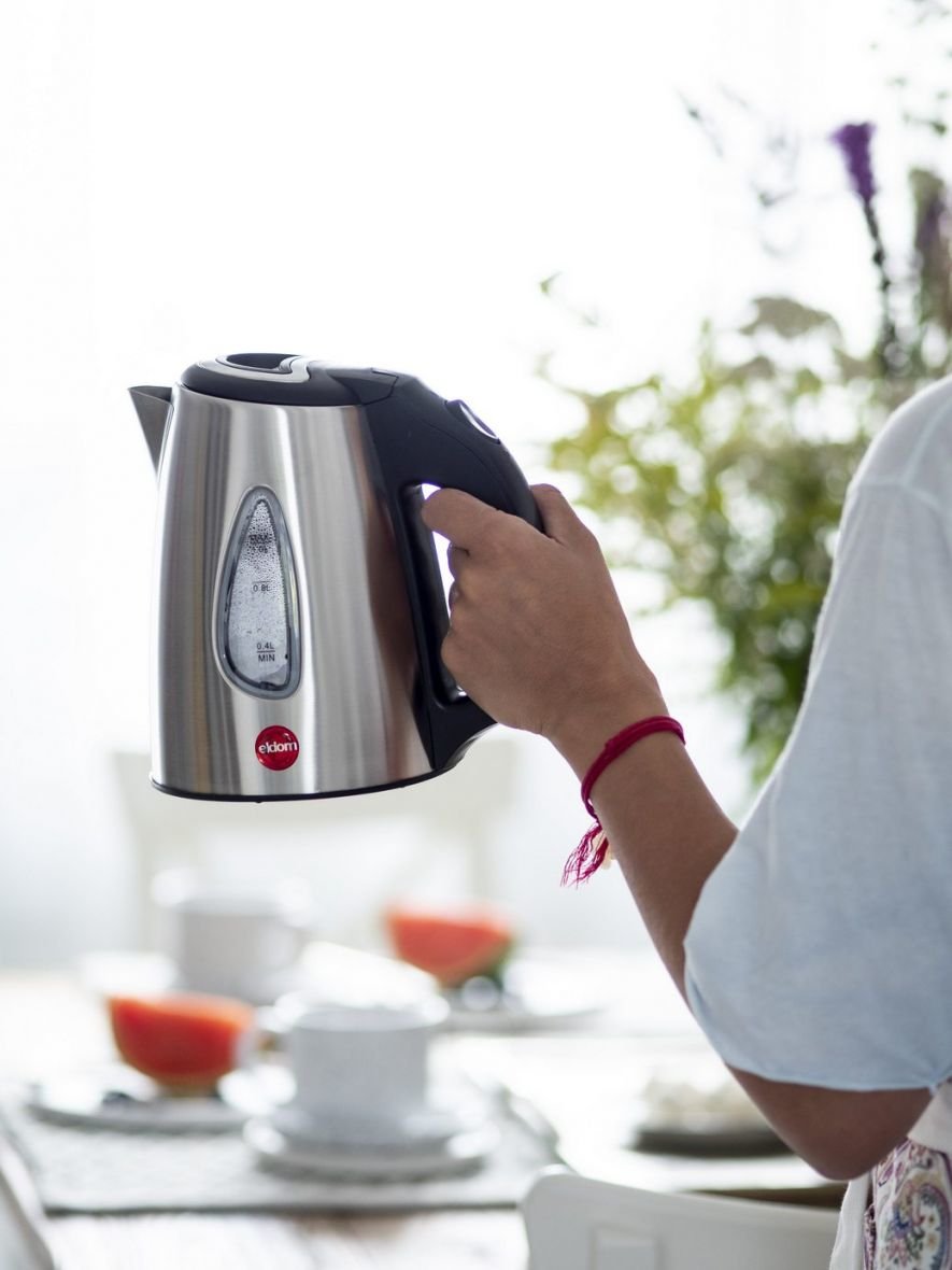 EAN 5908277383688 - ELDOM CS10 HUMIE tetera eléctrica 1 L 1500 W Negro, Acero inoxidable imagen 8
