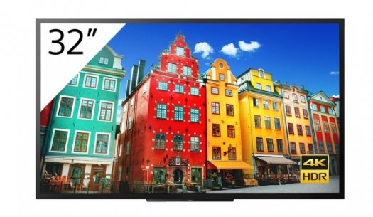 Sony Fw-32bz30j1 Pantalla Plana Para Señalización Digital 81,3 Cm (32") Lcd Wifi 4k Ultra Hd Negro Procesador Incorporado