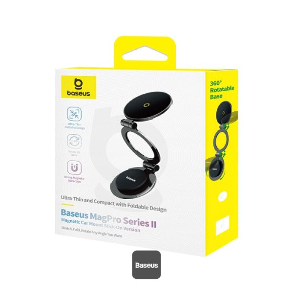 Baseus 175809 Soporte Pasivo Con Magsafe Para Salpicadero Negro