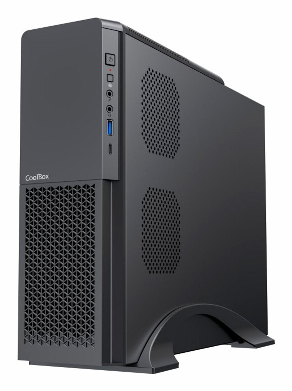 EAN 8436624420634 - CoolBox PC micro ATX T313 Slim Perfil bajo (Slimline) Negro imagen 1