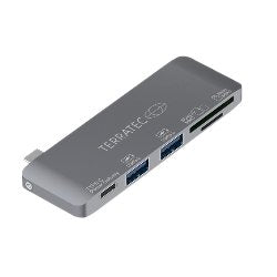 Lector De Tarjetas Externo Terratec Connect C7 Usb-C A Usb-C Pd Usb3.0