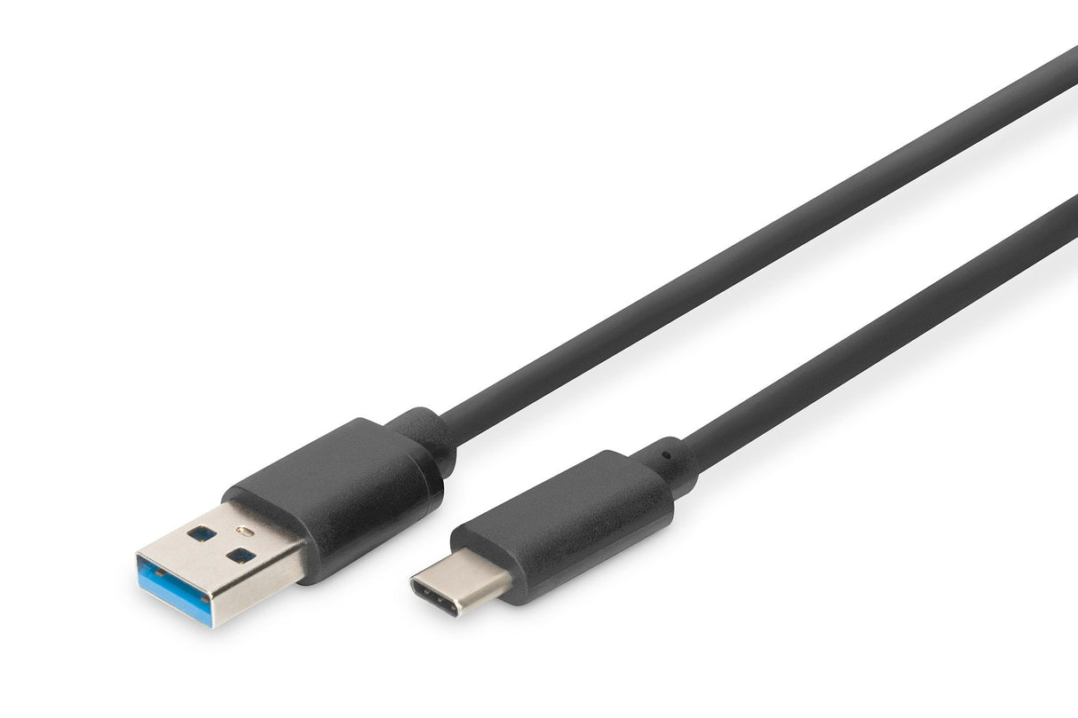 EAN 4016032383772 - Digitus DB-300136-010-S cable USB USB 3.2 Gen 1 (3.1 Gen 1) 1 m USB C USB A Negro imagen 1