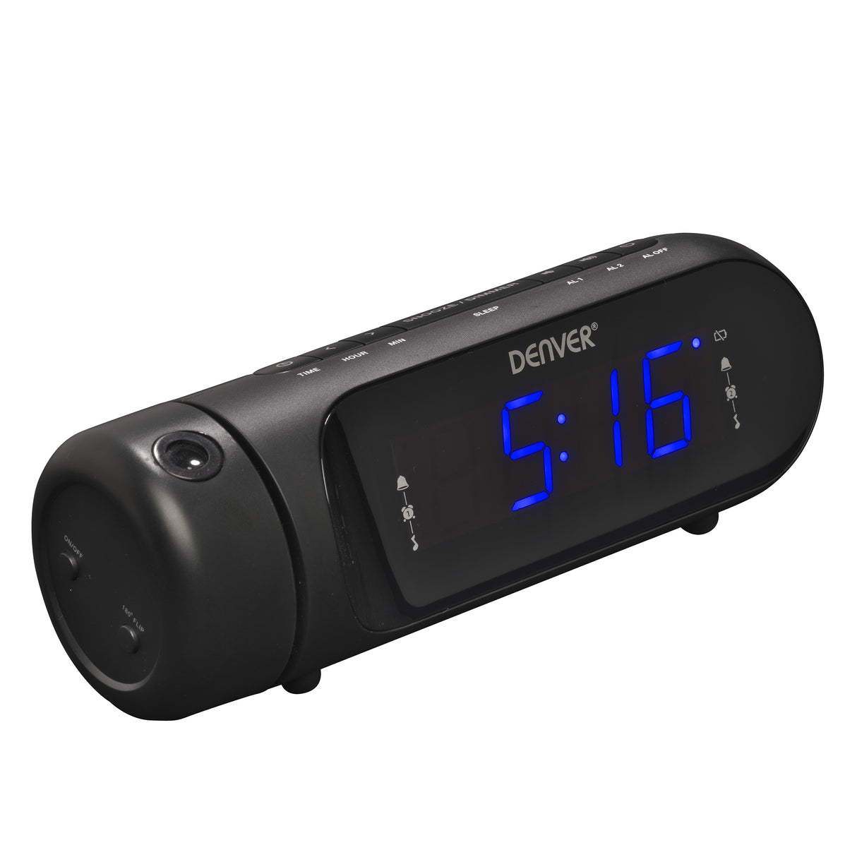 EAN 5706751052293 - Denver CPR-700 Reloj despertador digital Negro imagen 7