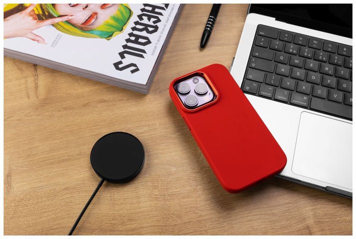 Fixed Magflow For Apple Iphone 15 Plus, Red