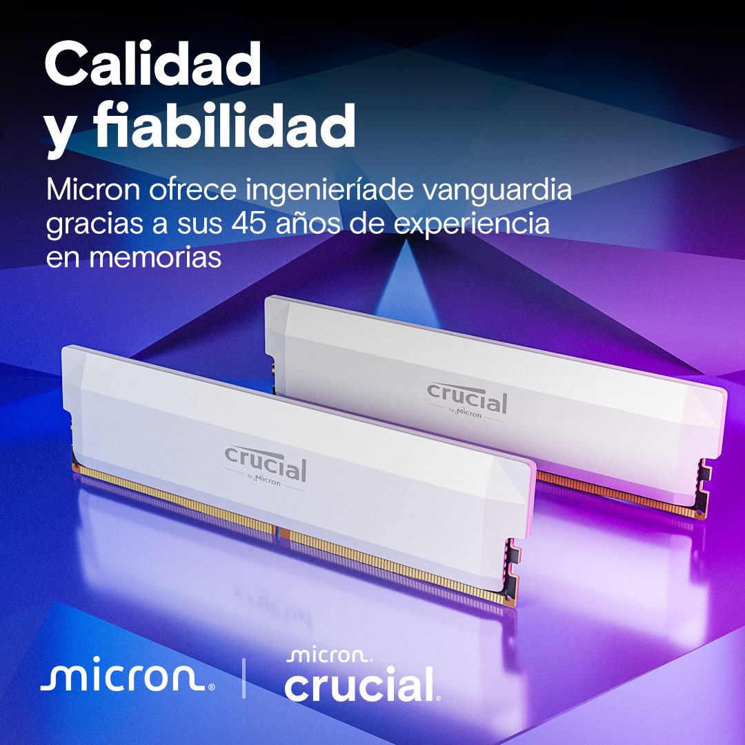 EAN 0649528947000 - Crucial Pro CP2K32G60C40U5W módulo de memoria 64 GB 2 x 32 GB DDR5 imagen 6