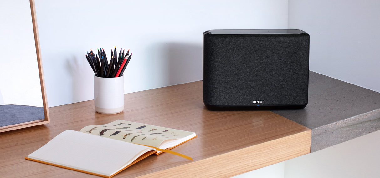 Denon Home 250 Altavoz Inalámbrico Portátil Compatible Con Heos, Apple Air Play, Iphone Y Ipad