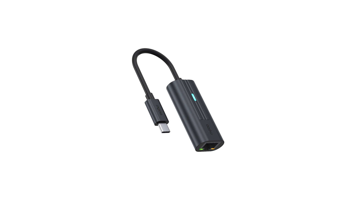 Rapoo Usb-C Adapter Grey Usb-C To Gigabit Lan