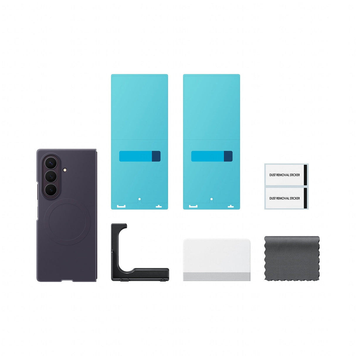 Samsung Silicone Magnet Case Fr Galaxy Fold8 Ultra Violet