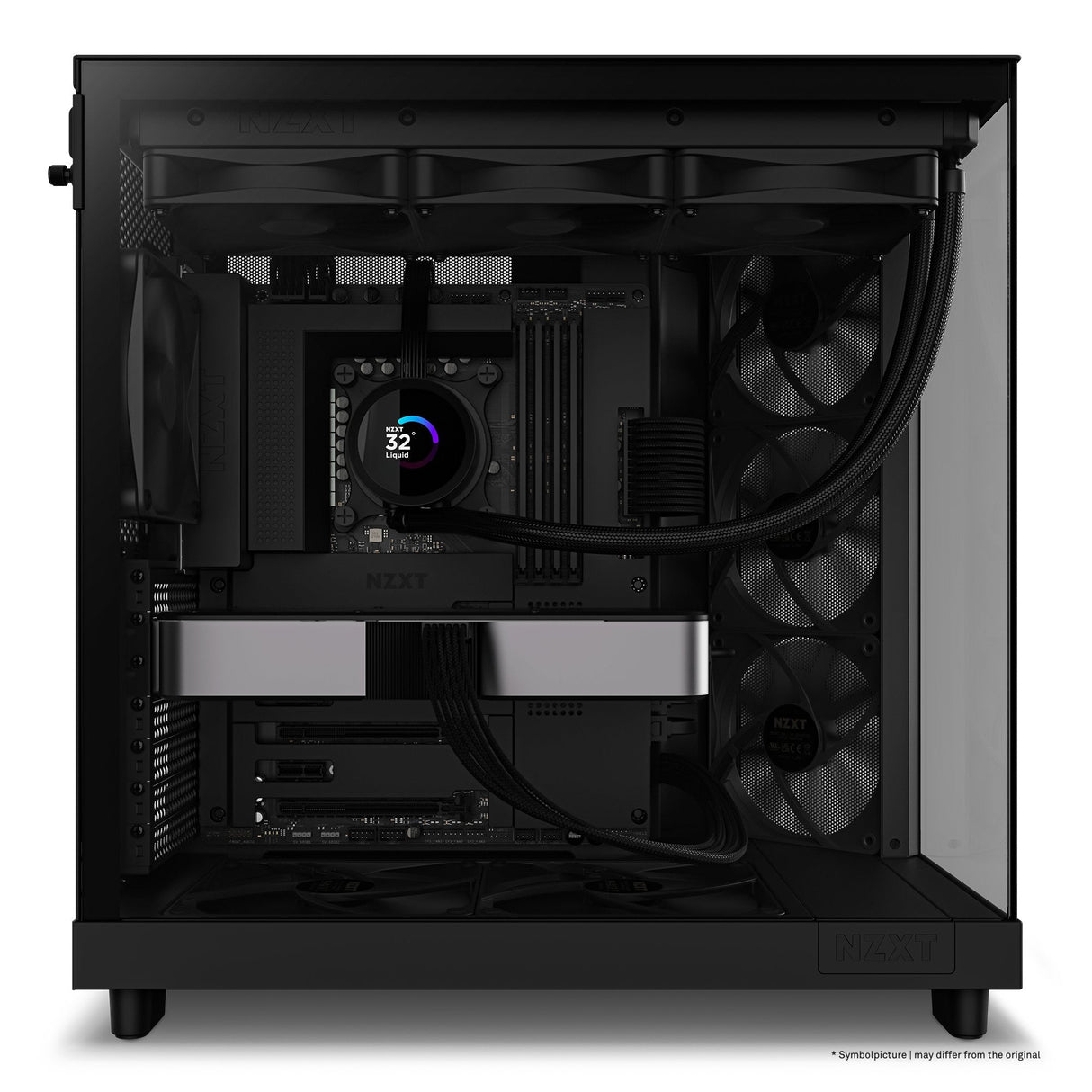 EAN 5056547204055 - NZXT H6 Flow Midi Tower Negro imagen 13