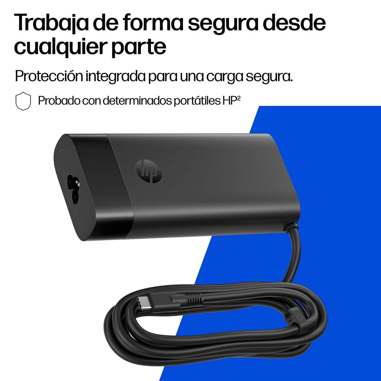 EAN 5715328209442 - HP 140W USB-C Laptop Charger adaptador e inversor de corriente Negro imagen 3