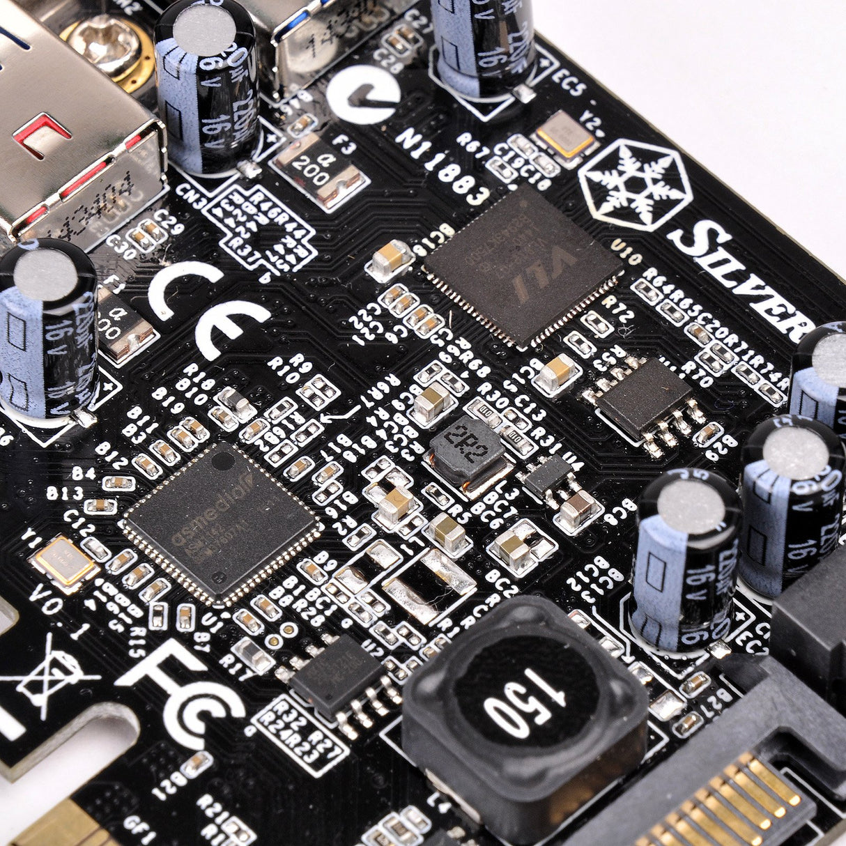 EAN 4710007223062 - Silverstone ECU05 tarjeta y adaptador de interfaz Interno USB 3.2 Gen 1 (3.1 Gen 1) imagen 10