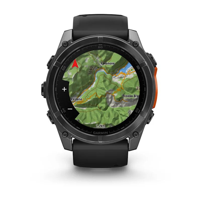 EAN 0753759338152 - Garmin Fenix 8 3,56 cm (1.4") AMOLED 51 mm Digital 454 x 454 Pixeles Pantalla táctil Gris Wifi GPS (satél imagen 6