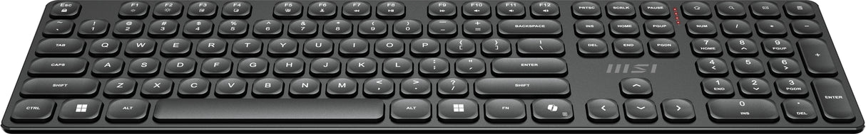 EAN 4711377367042 - MSI FORGE K210 WIRELESS COMBO teclado Ratón incluido Hogar / Oficina USB QWERTY Inglés de EE. UU. Negro imagen 10