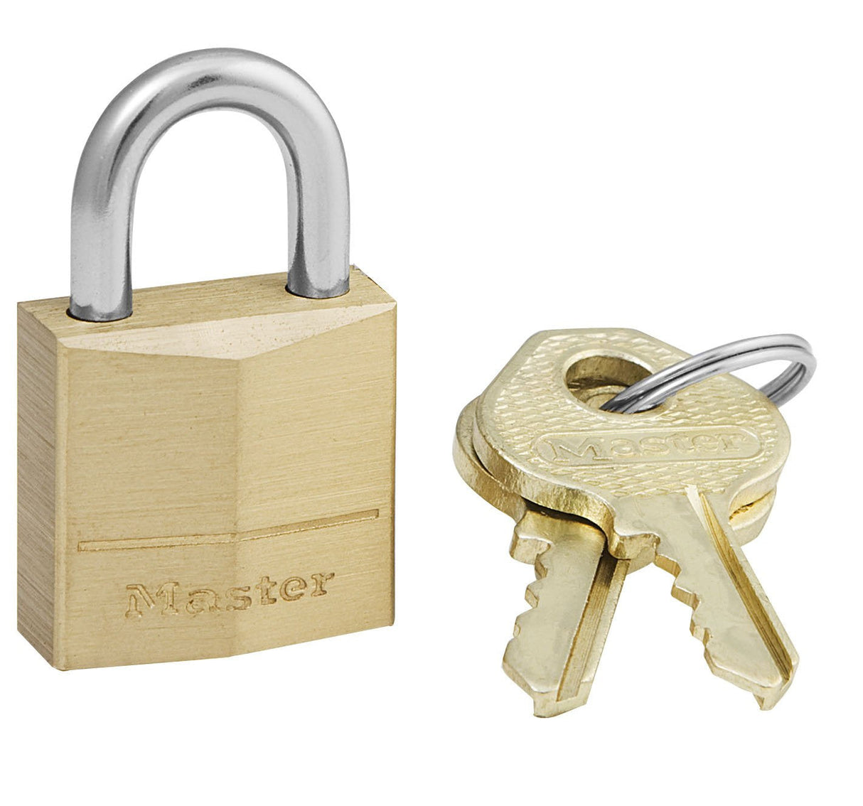 EAN 3520190092908 - MASTER LOCK 120EURD candado para maletas Luggage key lock Latón Latón, Plata imagen 1