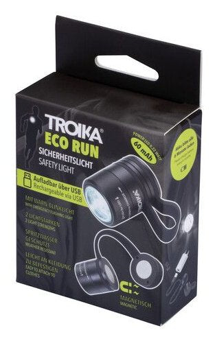 Troika Taschenlampe Eco Run Negro